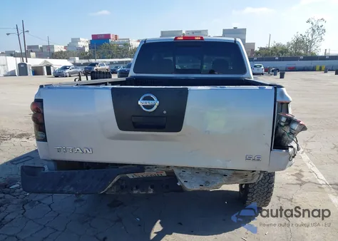 2004 Nissan Titan Xe из США, поврежденный, VIN 1N6AA06AX4N533965